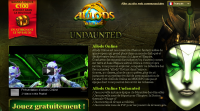 Cliquez ici pour acc&eacute;der au jeu allods
