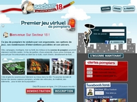 Cliquez ici pour acc&eacute;der au jeu secteur 18 - pompier