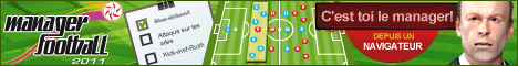 Cliquez ici pour acc&eacute;der au jeu gratuit manager football