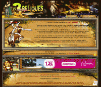 Cliquez ici pour acc&eacute;der au jeu les 3 reliques