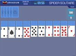 jeu virtuel solitaire spider