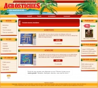 jeu gratuit acrostiches