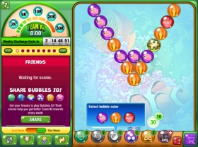 jeu en ligne bubbles iq