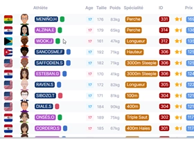 jeu en ligne athlenet