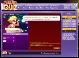 jeu en ligne studio quiz