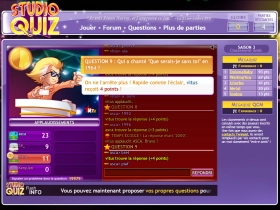 jeu web studio quiz