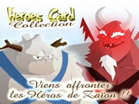 jeu gratuit heroes card collection